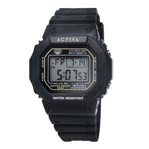 Activa Retro X Invicta Men's Digital Watch - 44.5mm. Black (ACW424-002)